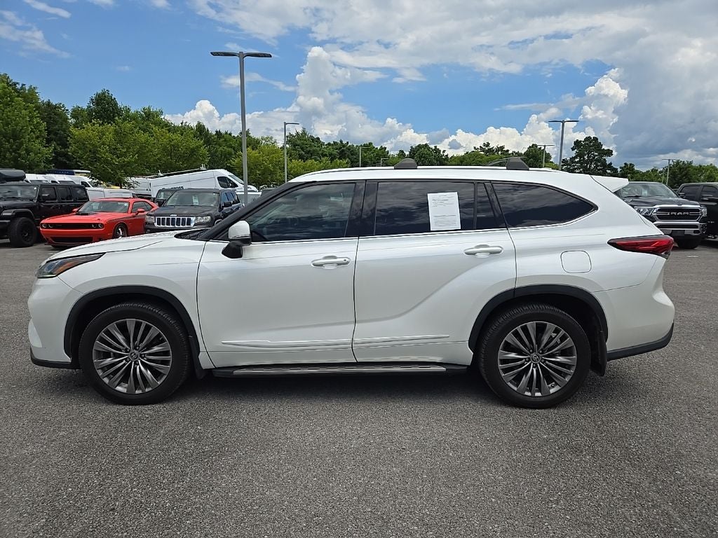 2021 Toyota Highlander — interior view