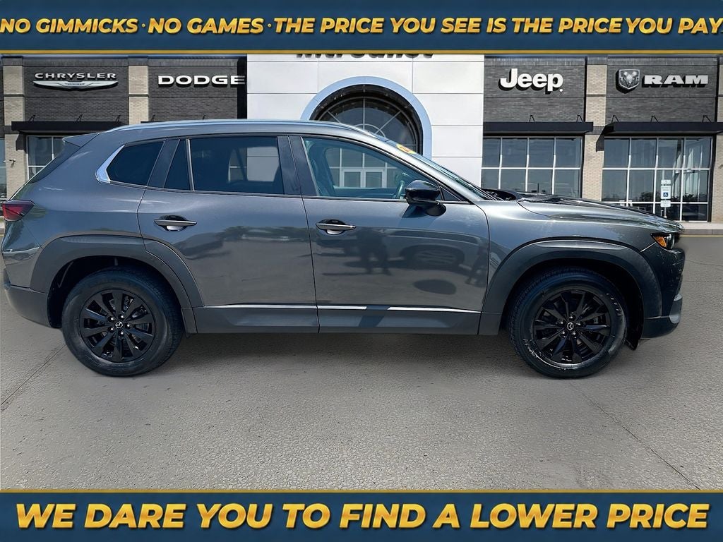 2024 Mazda Mazda CX-50 2.5 S Preferred in Machine Gray Metallic — front three-quarter view