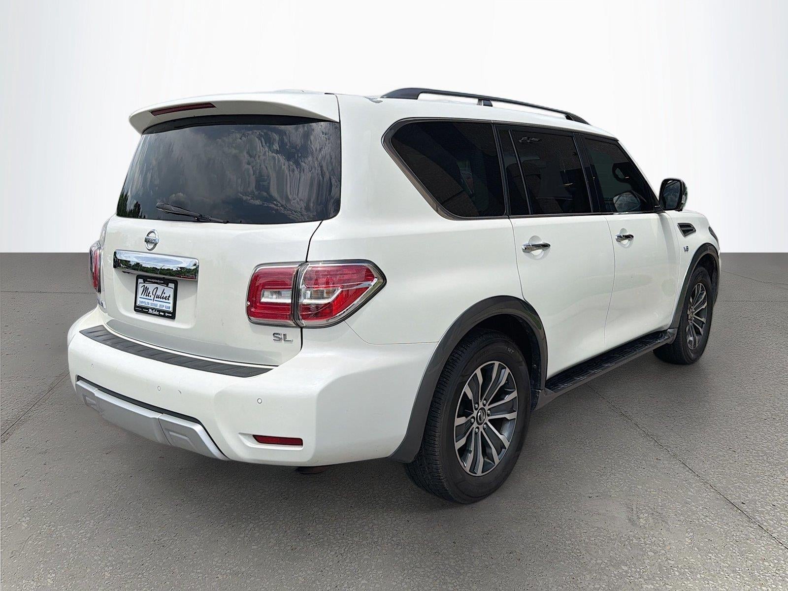 2017 Nissan Armada — interior view